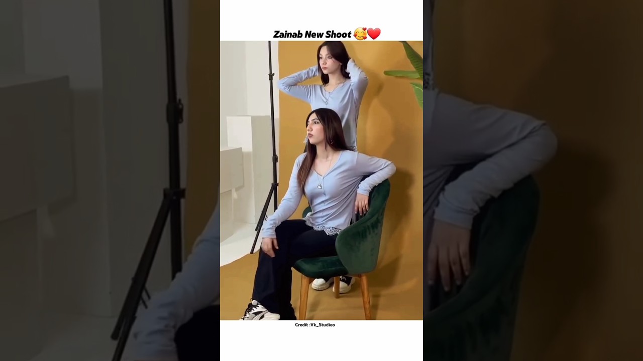 Zainab new shoot 🥰❤️| Sistrology