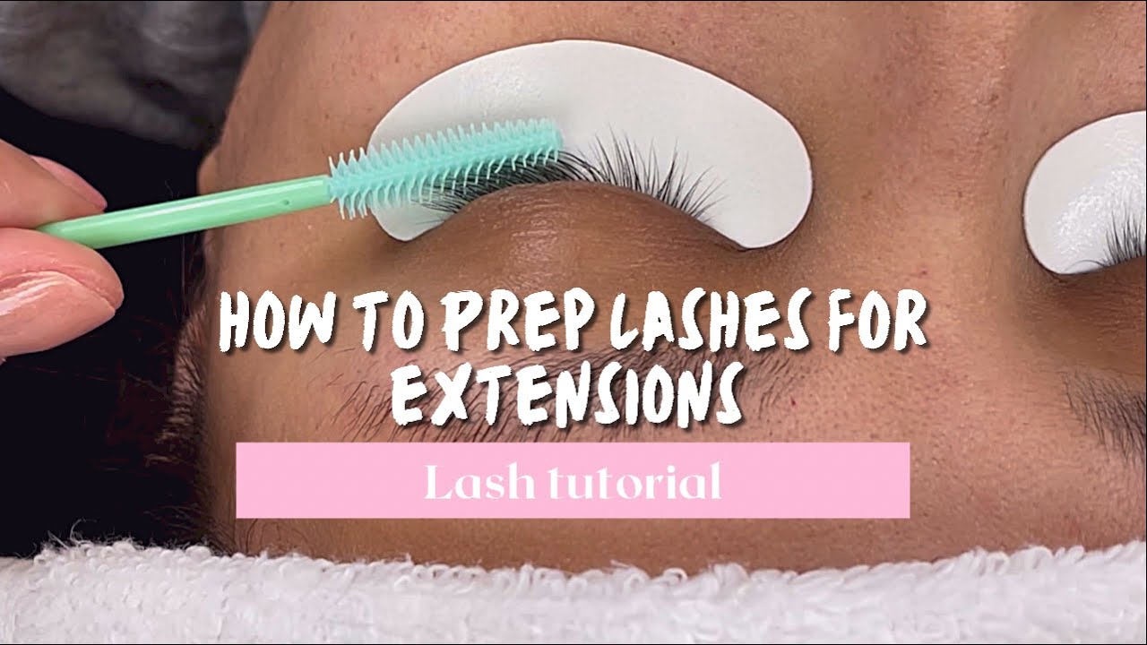 Как подготовить ресницы к наращиванию | руководство по наращиванию ресниц #lashextensions #howtol...