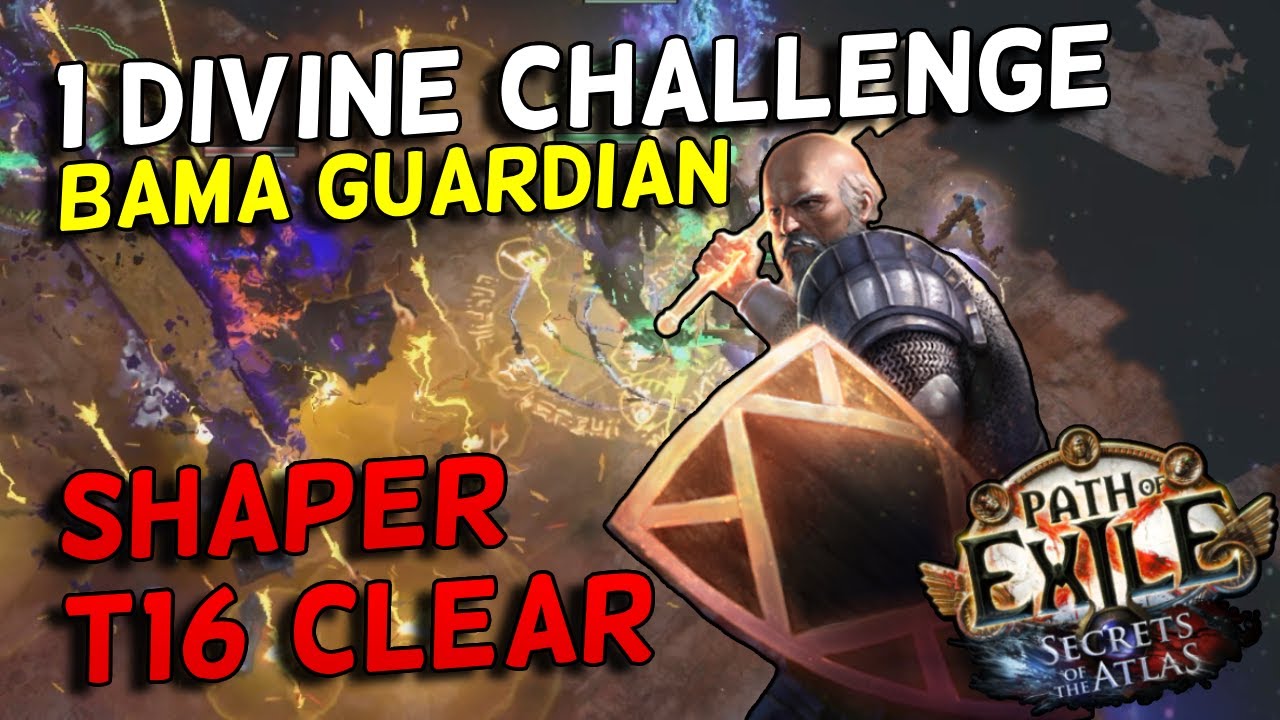It's Aight! BAMA (Blink Arrow/Mirror Arrow) Guardian - 1 Divine Challenge | Path of Exile 3.26