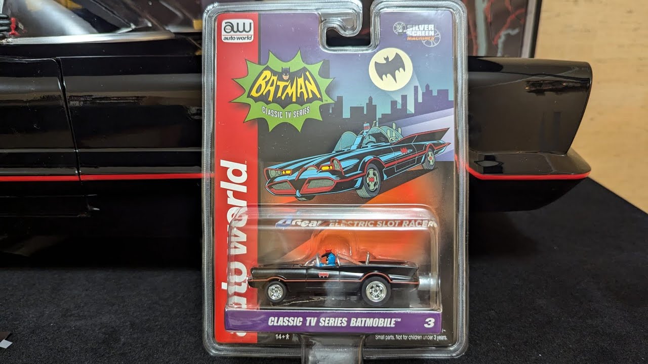 Auto World Silver Screen Machines --- 1966 Batmobile