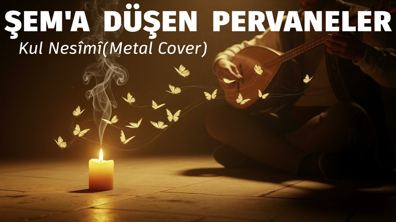 Kul Nesîmî - Şem'a Düşen Pervaneler | Metal Cover | Anatolian Folk | AI Music