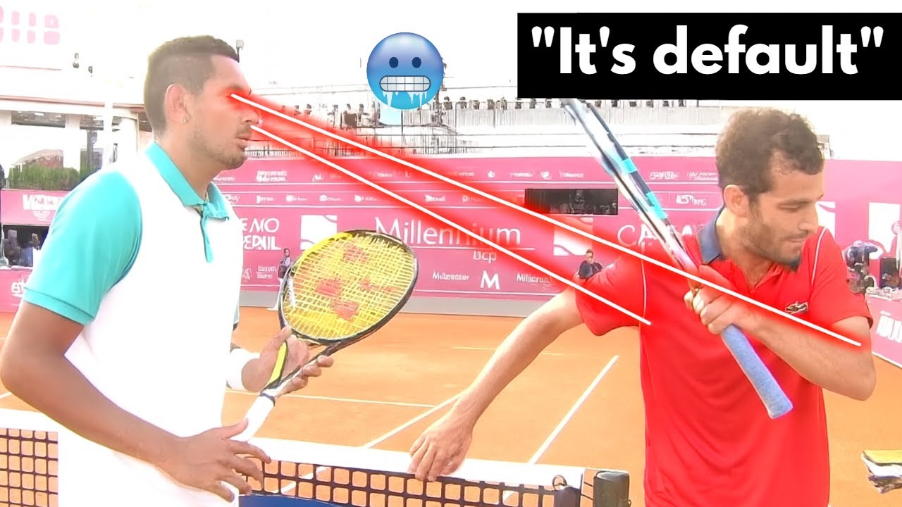 When Tennis Gets PERSONAL ● Kyrgios Opponent Goes Crazy (Disqualification Drama)