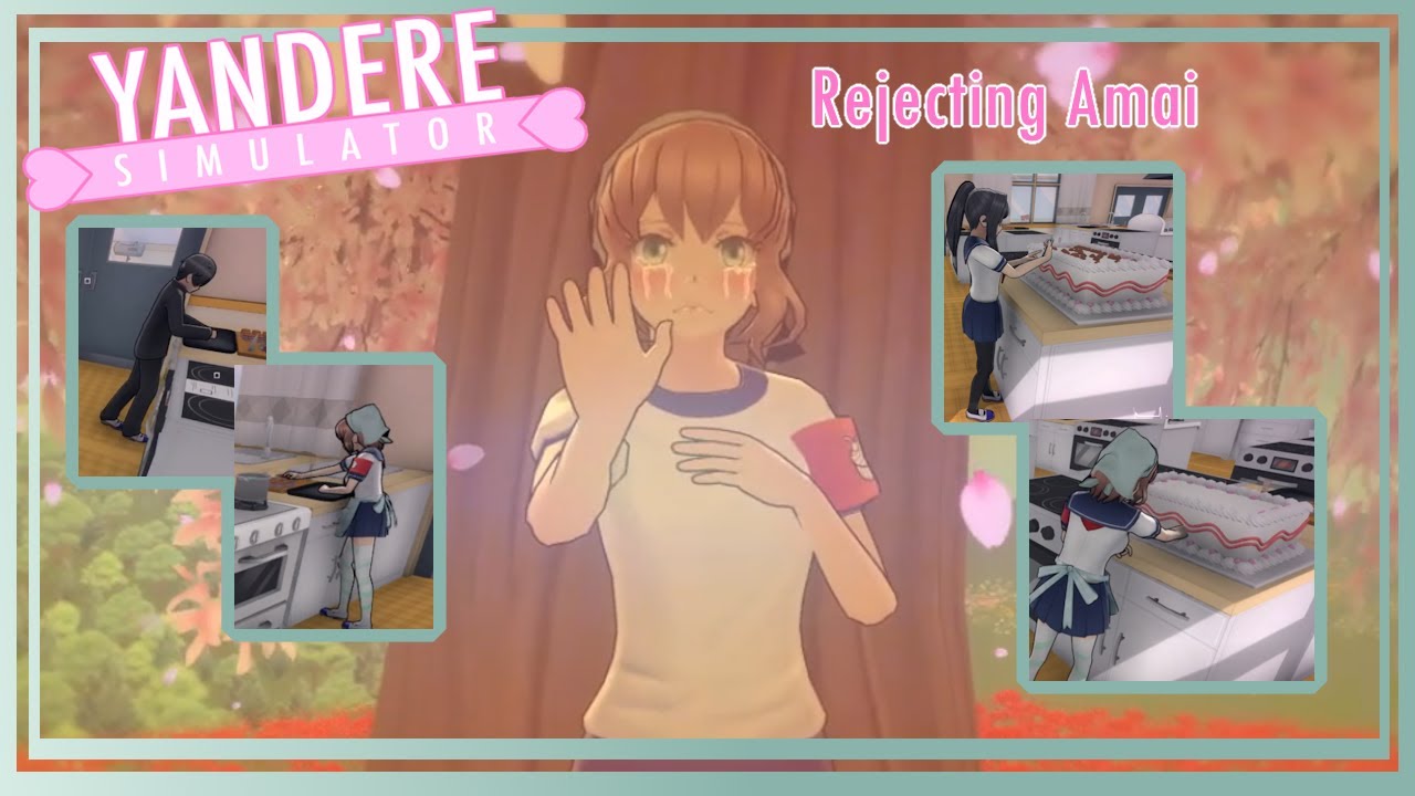 Amai’s Sad Ending (Confession Rejected) || Yandere Simulator || Gameplay