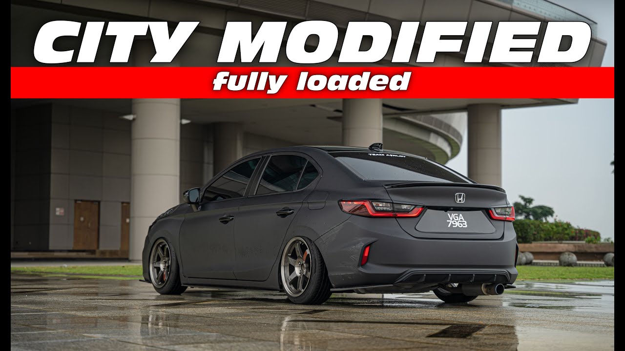 Honda City GN 2021 Modified (Bagged, Audio, RS Convert)  by JUN