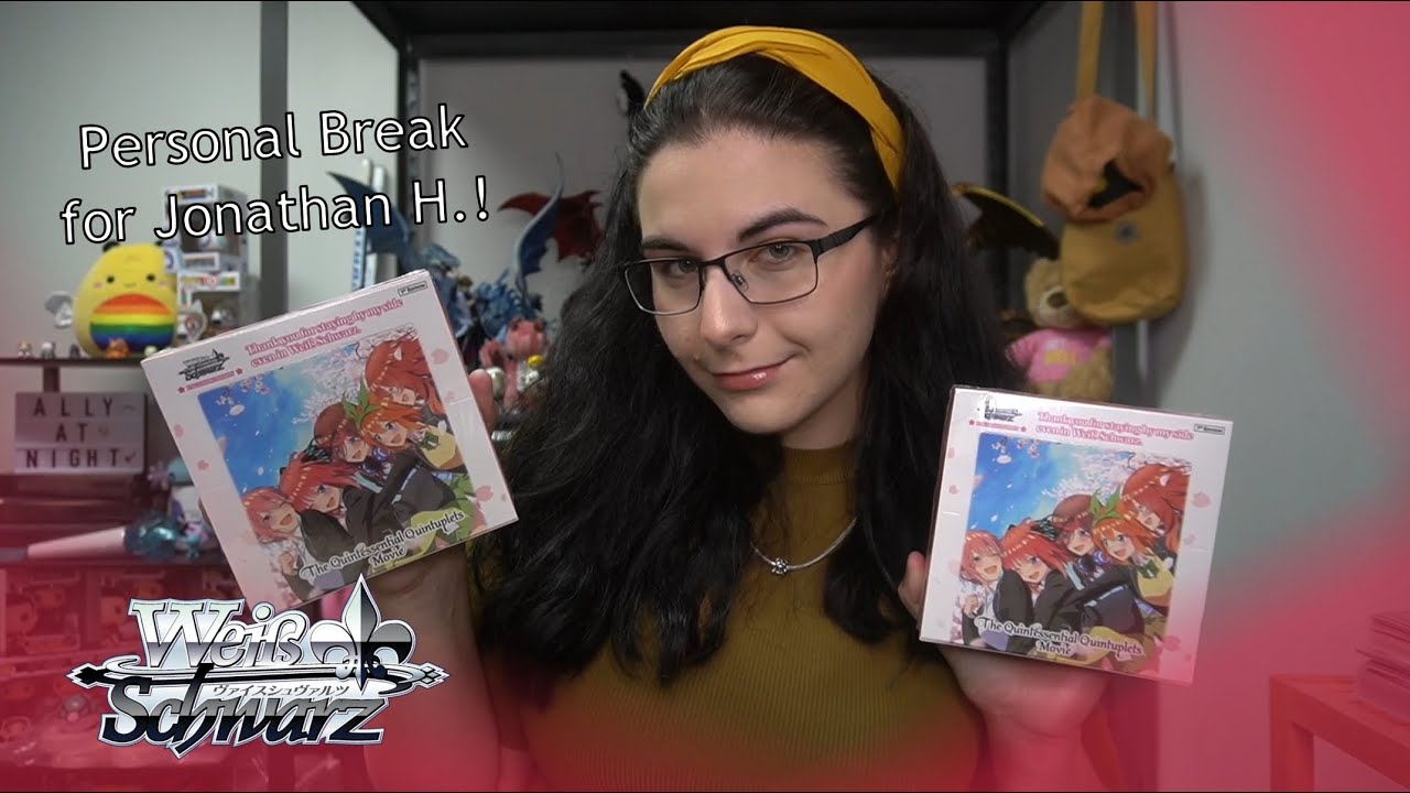 Which Waifu Wins? | WS THE QUINTESSENTIAL QUINTUPLETS MOVIE BOOSTER BOX X2 OPENING FOR JONATHAN H.