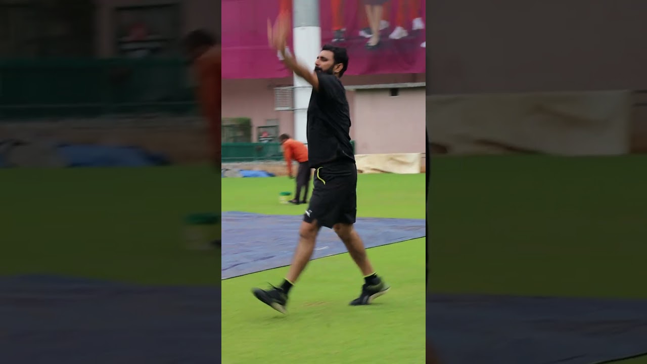 Shami Bowling Practice at NCA: Road to Recovery