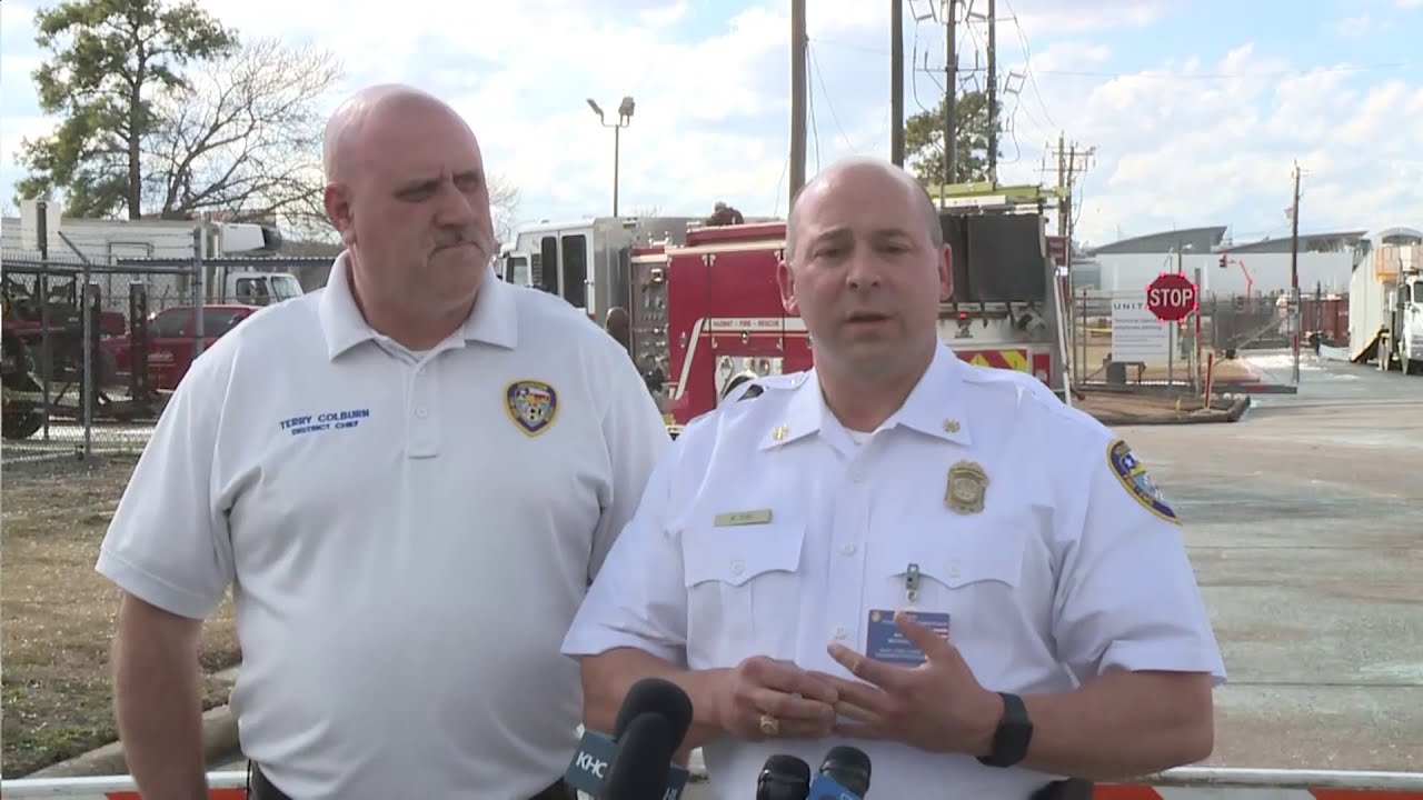 HFD provides updates as cleanup continues at Bush Intercontinental Airport after fire suppressio...