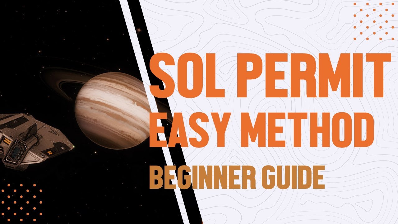 ELITE DANGEROUS: How To Get SOL Permit 2024