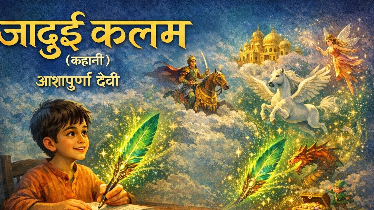 जादुई कमल कहानी लेखिका आशा पूर्णा देवी बहुत ही फेमस लोकप्रिय कहानी#
