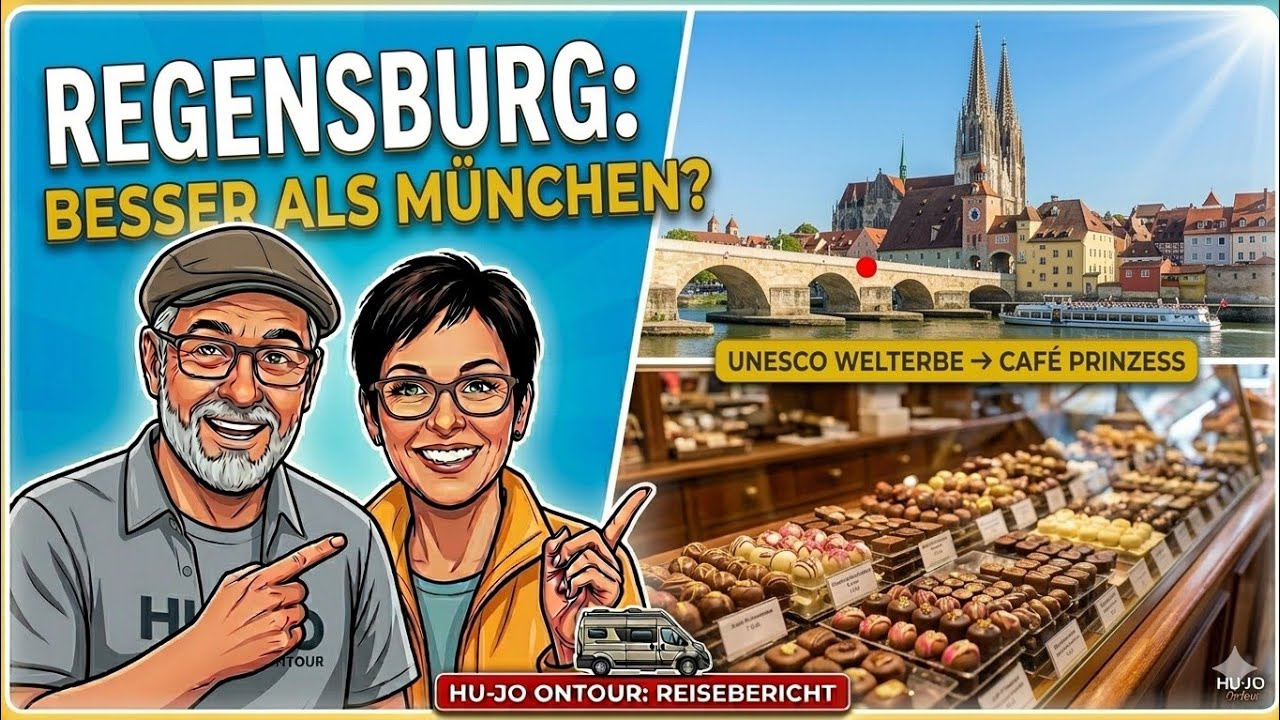 Schöner als MÜNCHEN? 😱 | Regensburg übertrifft ALLE Erwartungen!
