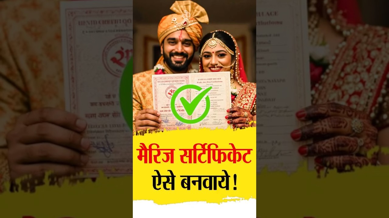 This is how to get a marriage certificate made || How to make a marriage certificate
