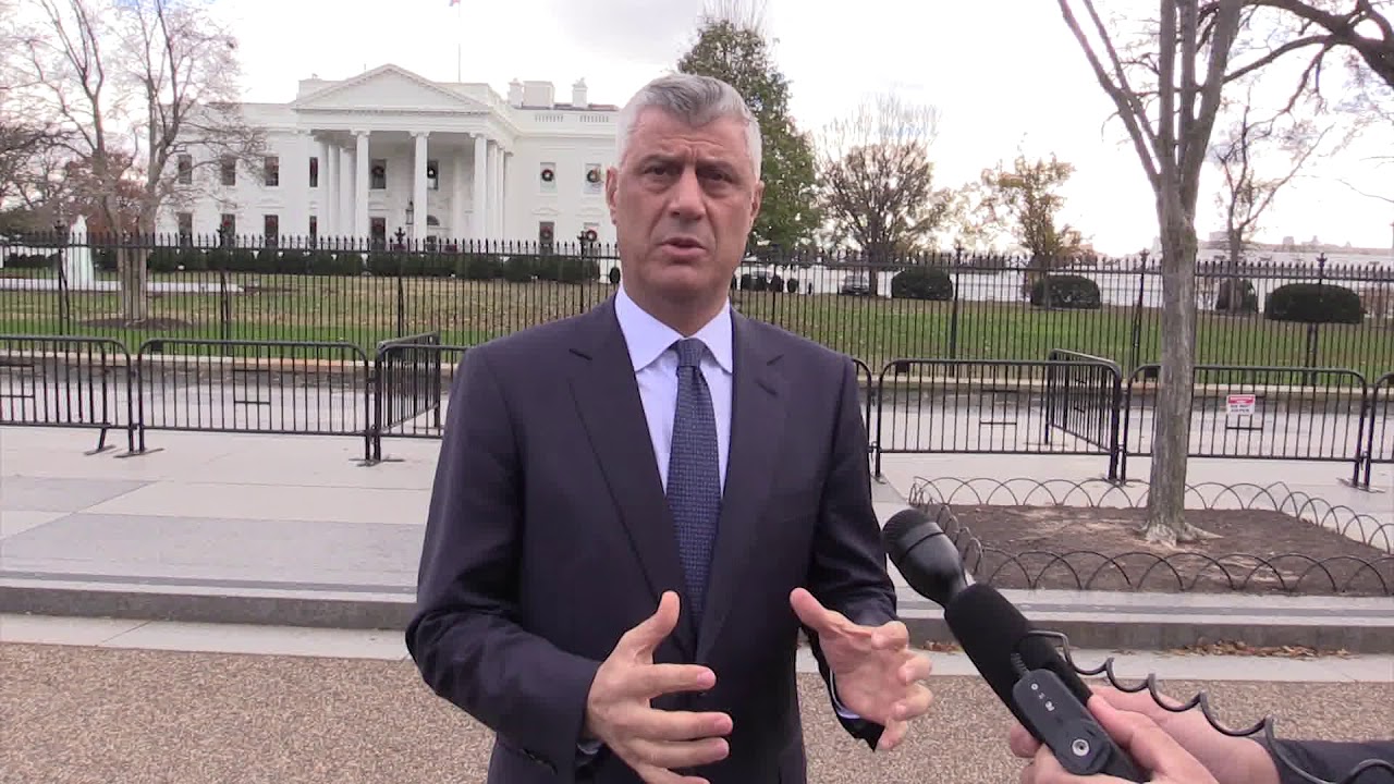INTERVIST&Euml; - PRESIDENTI HASHIM THA&Ccedil;I N&Euml; SHBA