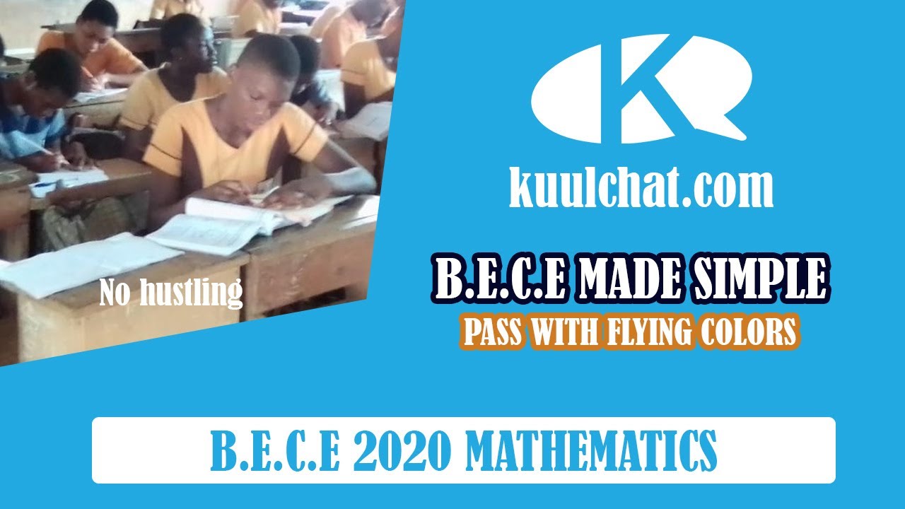 B.E.C.E 2020 Solved Mathematics Questions Part II