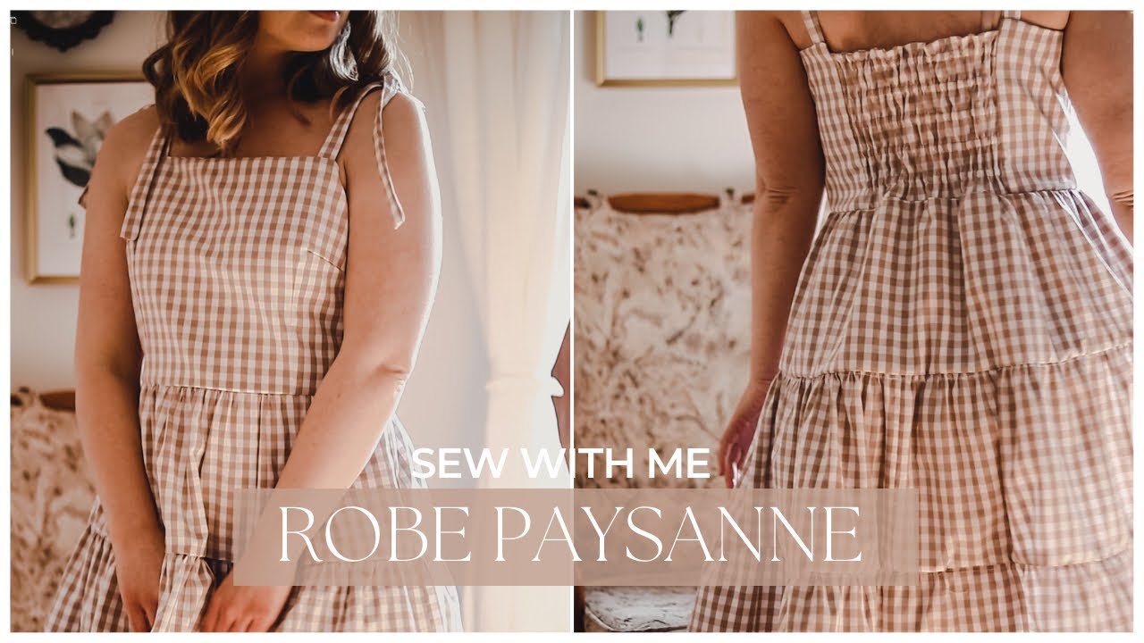 SEW WITH ME | Couture d'une robe Cottagecore pour les beaux jours