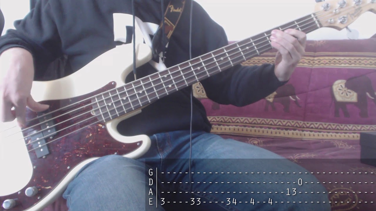 Tribute week to Dolores O'Riordan - 07 - The Cranberries - When You're Gone [Bass Cover + Tab]