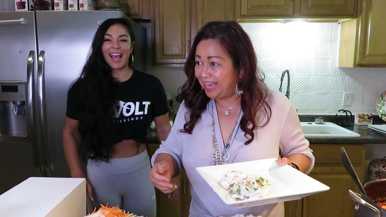 Gigi's Lao Kitchen: Lao food: How to Prepare Rice Noodle for Mee Ka Tee