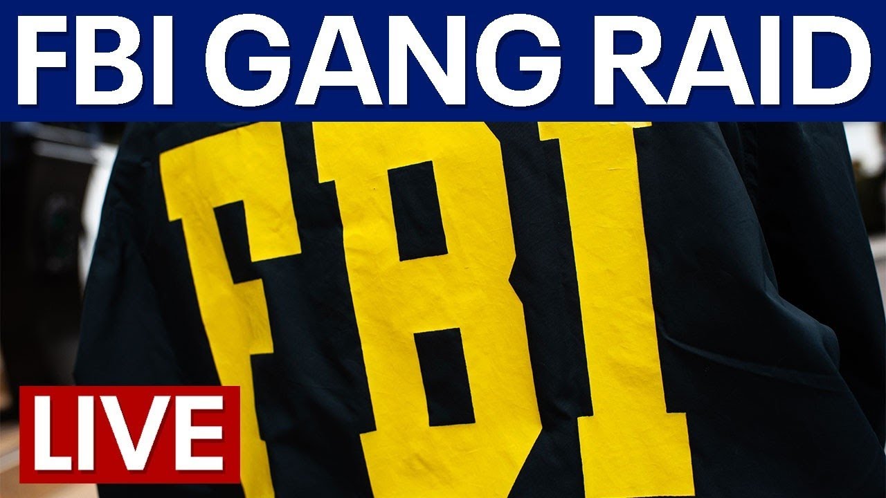 LIVE | FBI provides update on major drug bust of 'violent street gang'