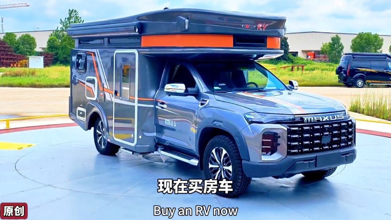 国内最矮越野房车！黑科技硬升顶+全铝车身，车主:比坦克还实用