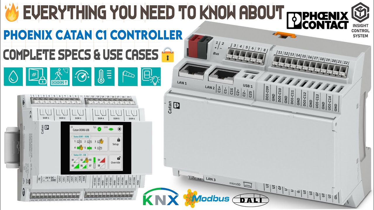 Phoenix Contact CATAN C1 EN Controller 🔍 Full Overview + Technical Specifications Explained!
