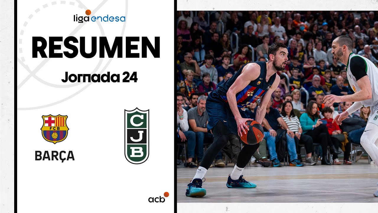 Bar&ccedil;a - Joventut Badalona (87-71) RESUMEN | Liga Endesa 2022-23