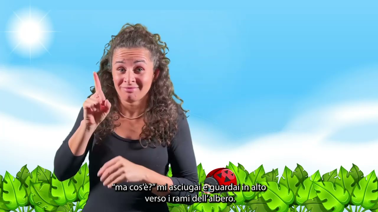 Coccinella nella Lingua dei Segni Italiana