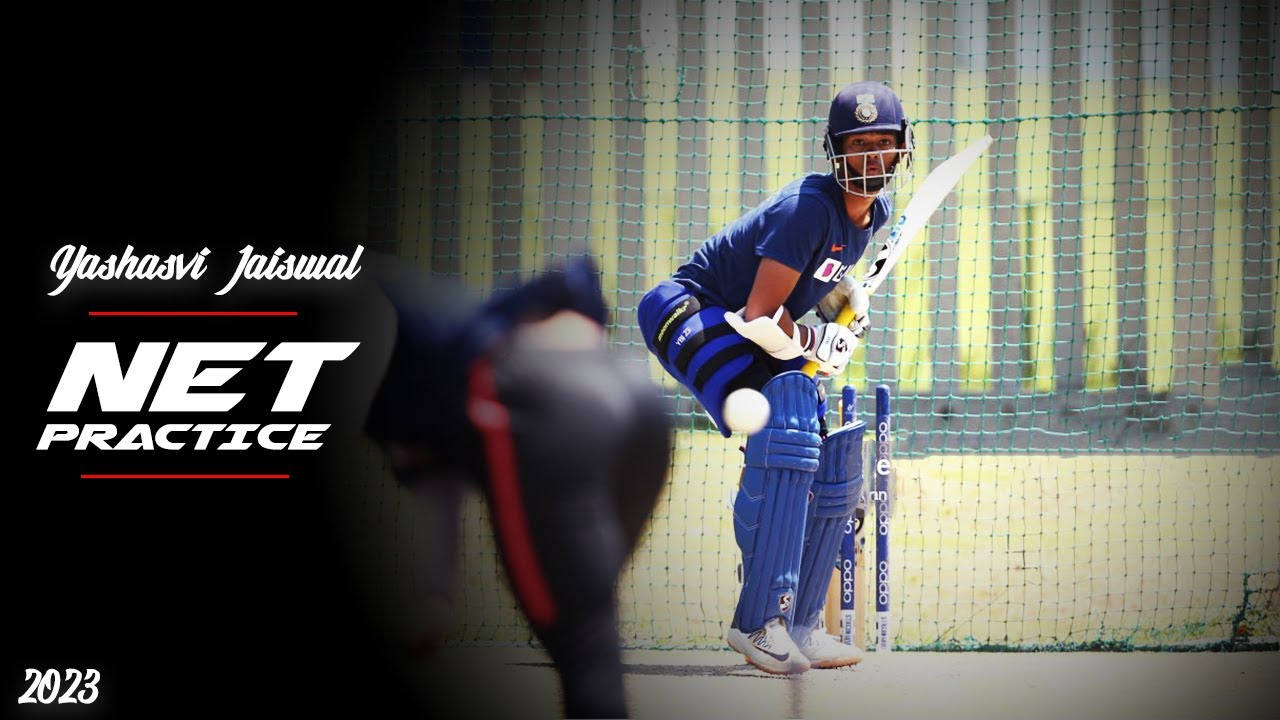 Yashasvi Jaiswal Batting Practice In Nets 2023 || Net Practice #cricket #batting #yashasvijaiswal