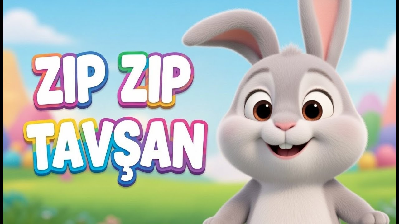 🐰 Zip Zip Tavşan | Eğlenceli Çocuk Şarkısı 🎵