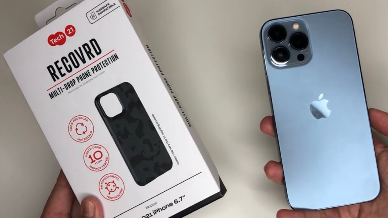 BEST CASE FOR 13 Pro Max TECH21 Recvrd Case