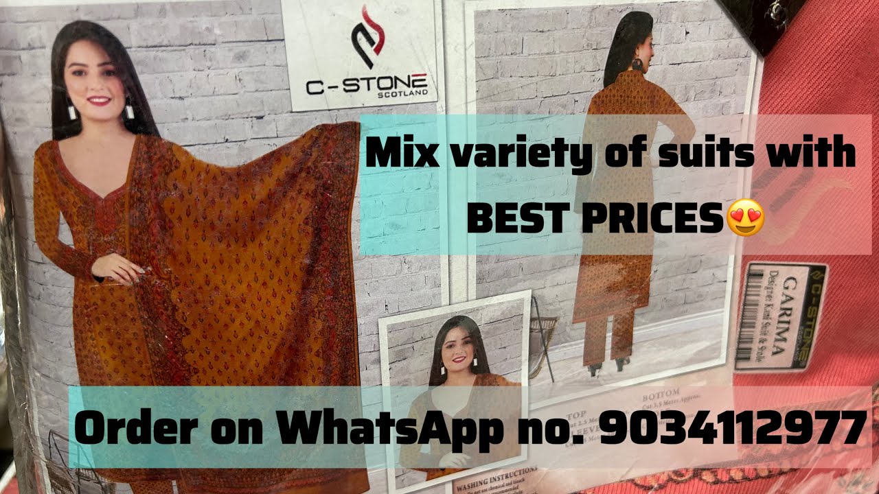 Mix variety of suits @Narimam Clothes & Trends 9034112977