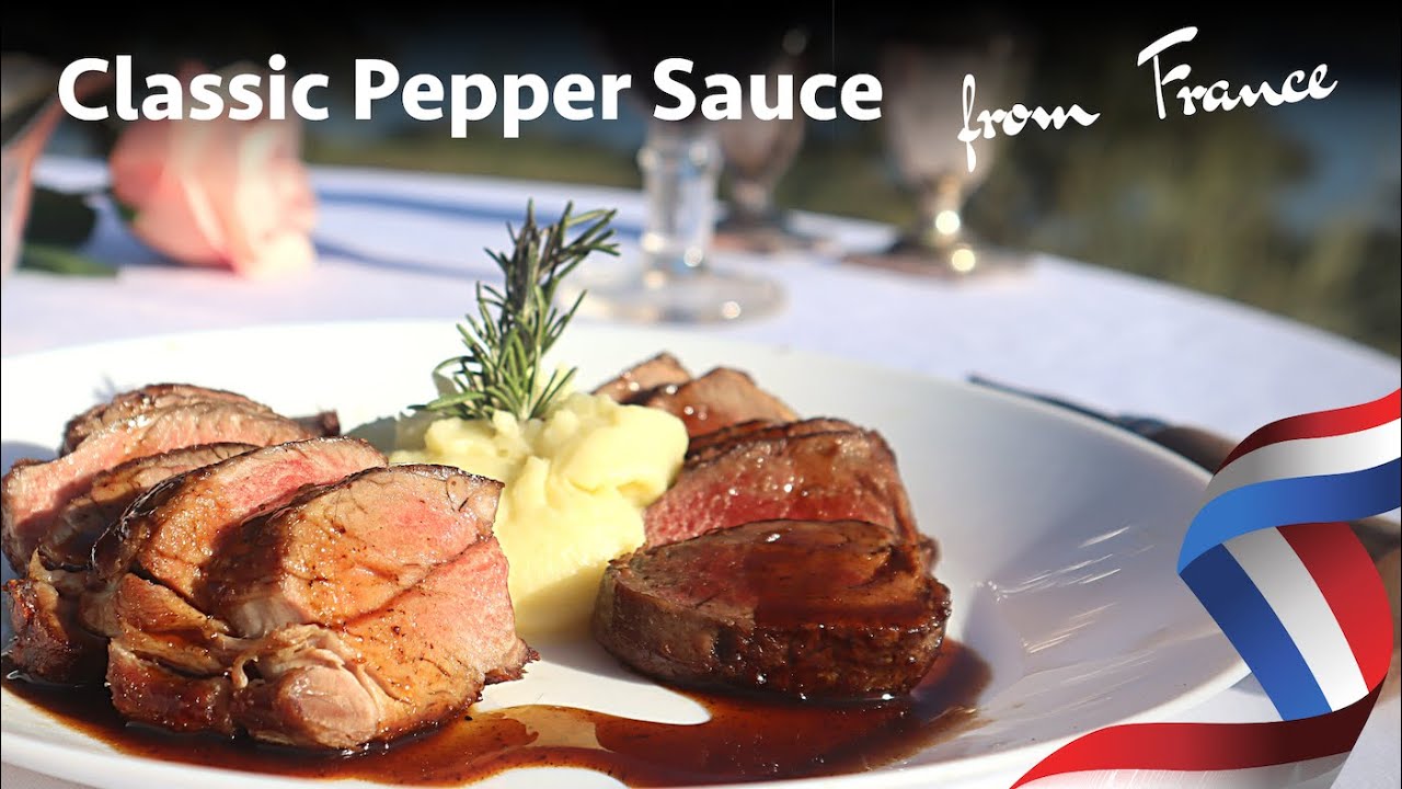 French Pepper Sauce |  a Sumptuous Classic for my Tenderloins