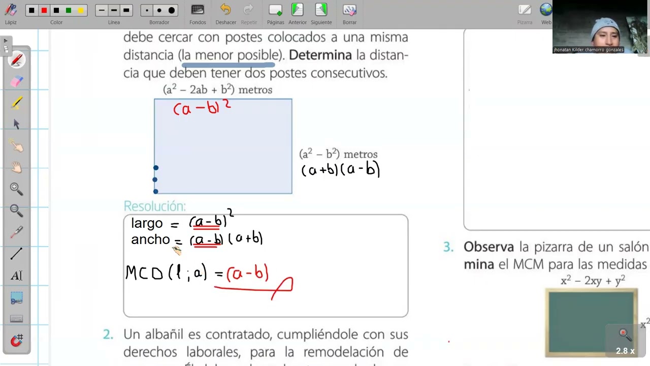 6. Mcd y Mcm de expresiones algebraicas - ÁLGEBRA - Ciclo Verano 2026