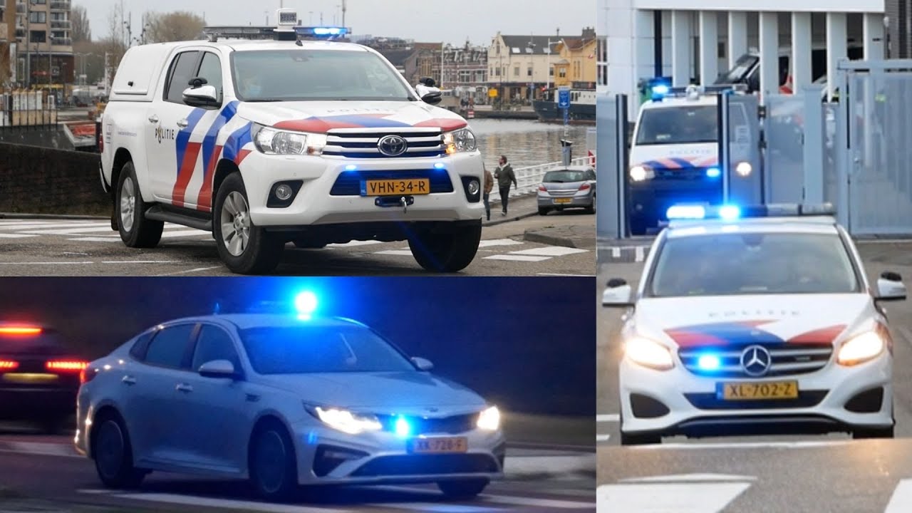 [Toyota Hilux] Compilatie Politie voertuigen Alkmaar met spoed!