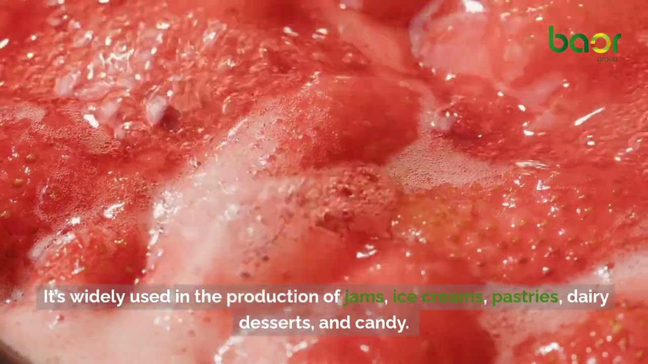 STRAWBERRY FRUIT CONCENTRATE - Organic and Conventional - BAOR PRODUCTS