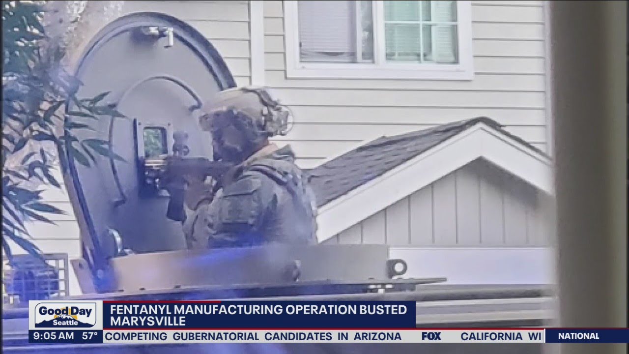 Fentanyl manufacturing operation busted in Marysville | FOX 13 Seattle