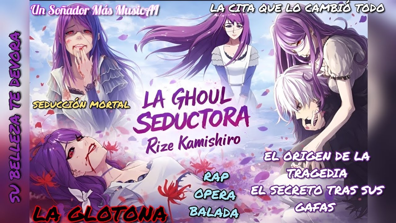 RIZE KAMISHIRO RAP/ÓPERA/BALADA - LA GHOUL SEDUCTORA (TOKYO GHOUL) UN SOÑADOR MÁS 