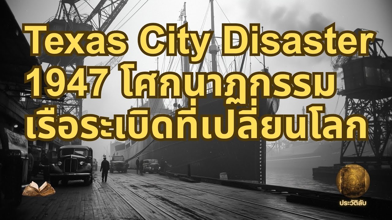 Texas City Disaster 1947: โศกนาฏกรรมเรือระเบิดที่เปลี่ยนโลก | ประวัติลับ ภัยพิบัติลี้ลับ