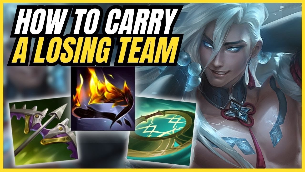 (BLUE KAYN GUIDE) HOW TO CARRY LOSING TEAMATES SUPER BUILD!