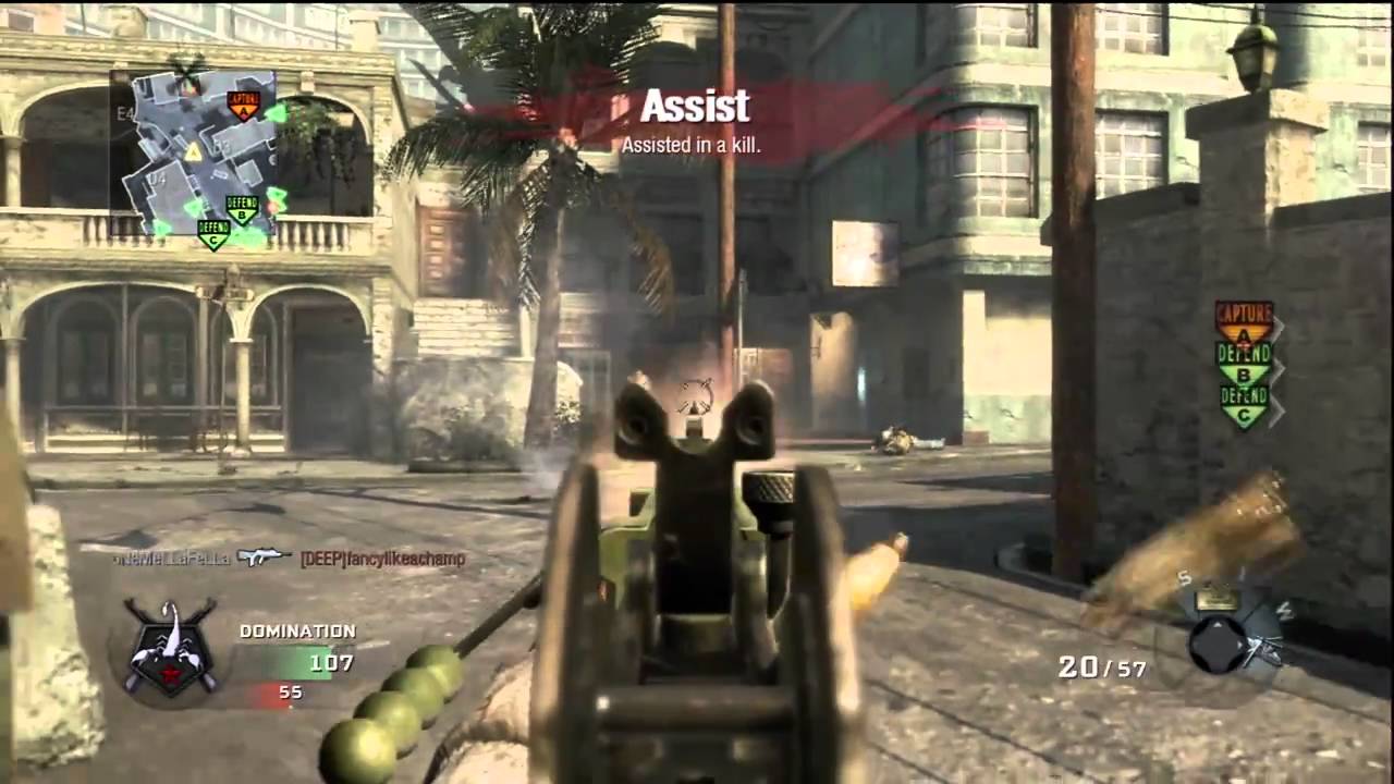 Dah Game360, Call of Duty Black Ops 103-4 on Havana Domination using Galil/Extended Mags