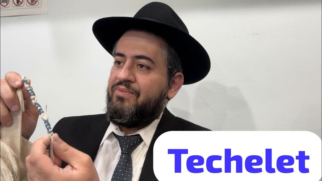 Rabbi Nissan Shalomayev - Techelet