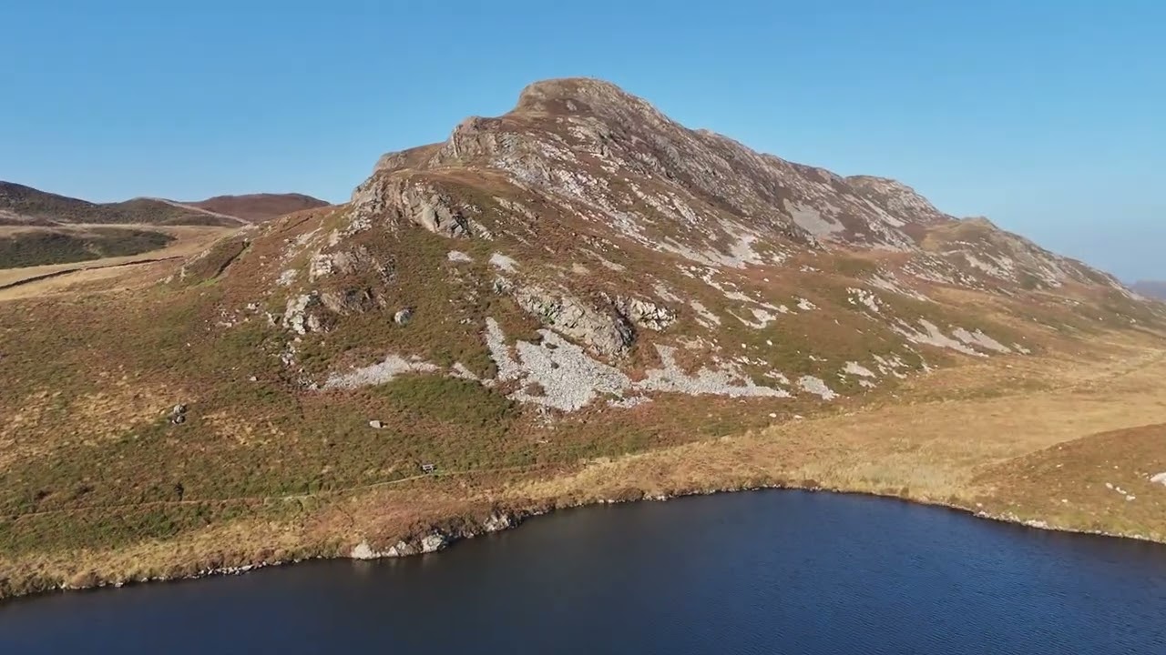 Llynau Cregennen (lakes), Gwynedd, Eryri/Snowdonia, Cymru/Wales 