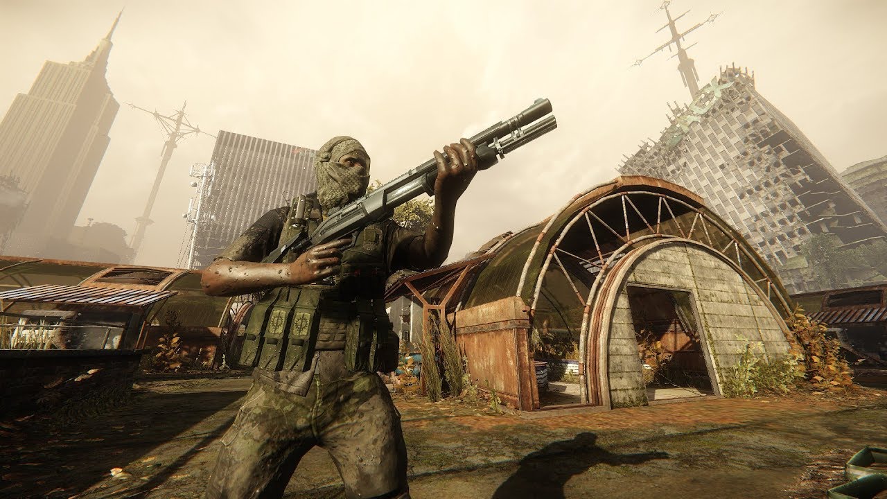 Crysis 3 Multiplayer, CELL VS REBELS, crash site