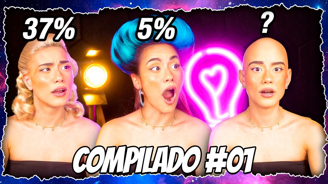 QUAL O CABELO MAIS RARO? - Megacompilado da Giuliana Mafra
