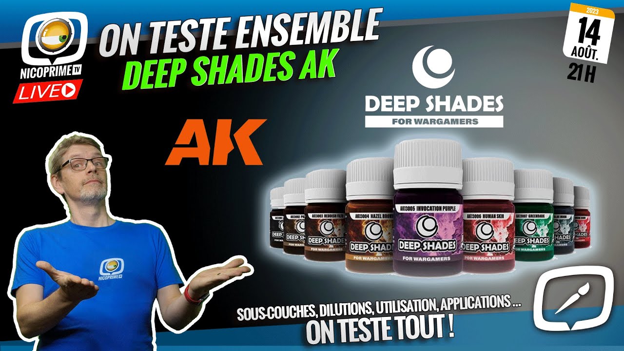 On teste ensemble : AK Deep Shades