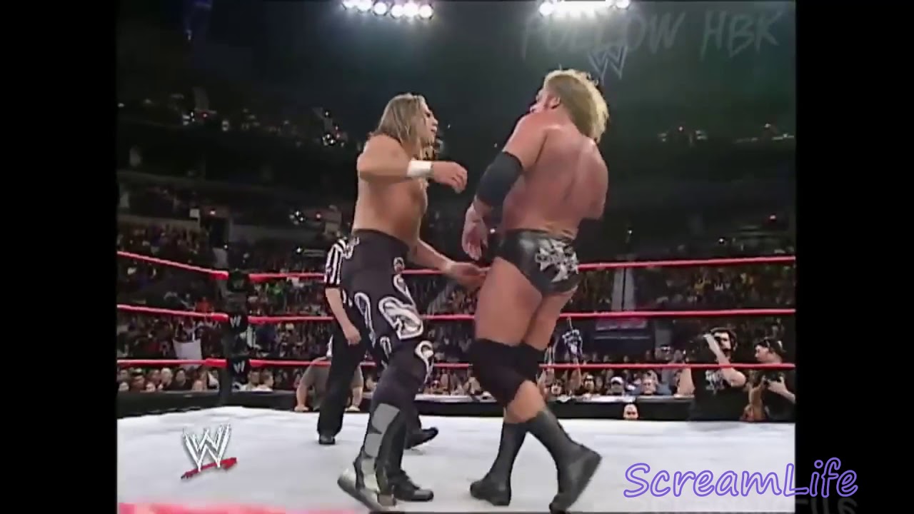 Shawn Michaels vs Triple H  Raw 29/12/03 Highlights
