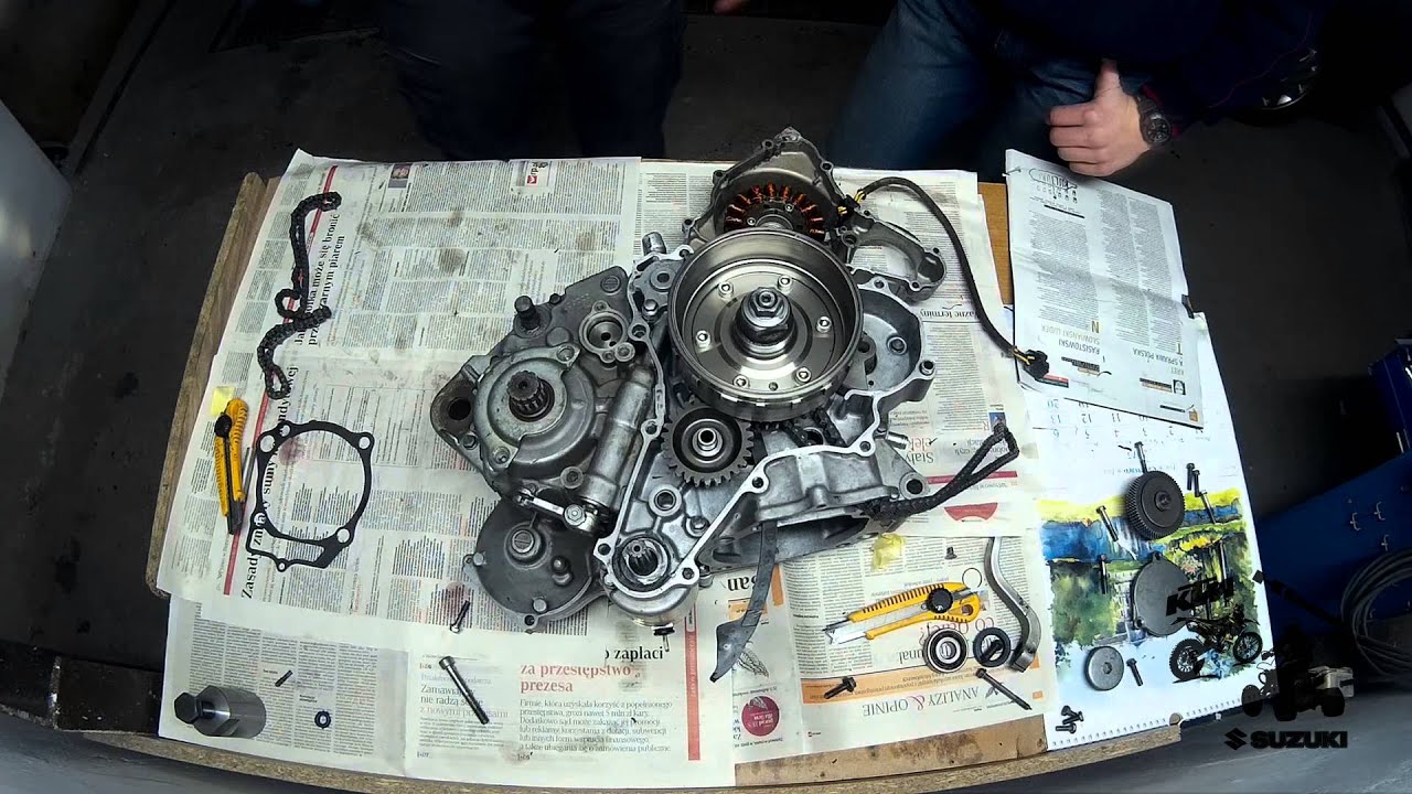 Suzuki LTR 450 - Engine rebuild | Assembly [Part 2/2]