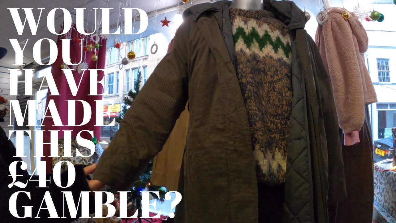 WOULD YOU HAVE MADE THIS £40 GAMBLE?  | COME THRIFTING WITH US | CHARITY SHOP SHOPPING UK