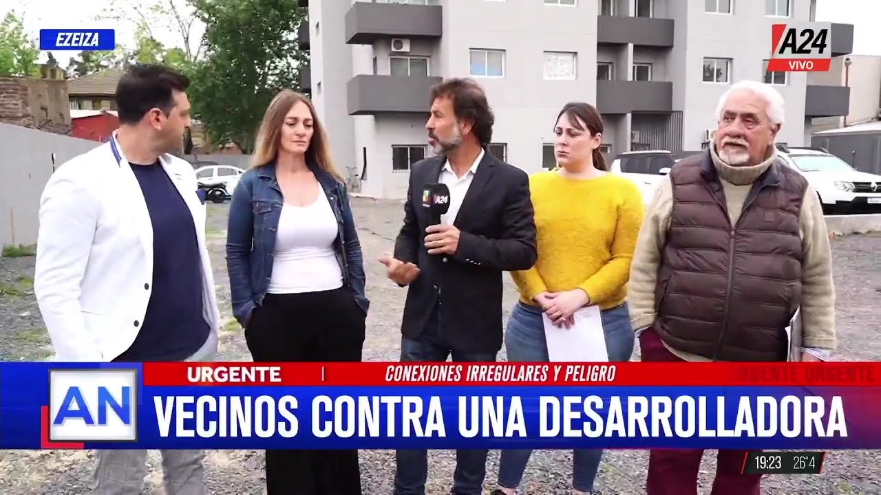 🔴 VECINOS DE EZEIZA DENUNCIAN A UNA DESARROLLADORA INMOBILIARIA