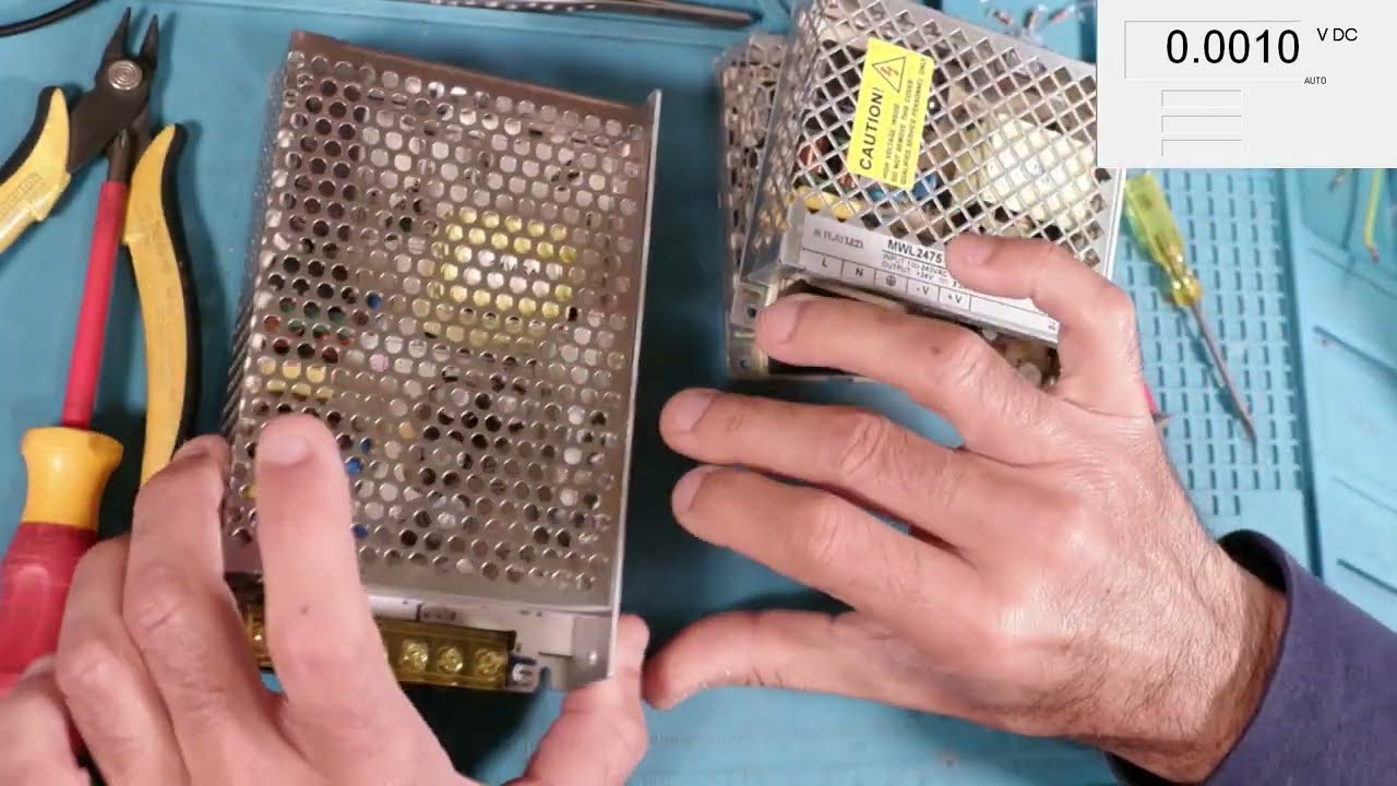 Modifico alimentatore 24V x strisce led, ora vivrà a lungo!