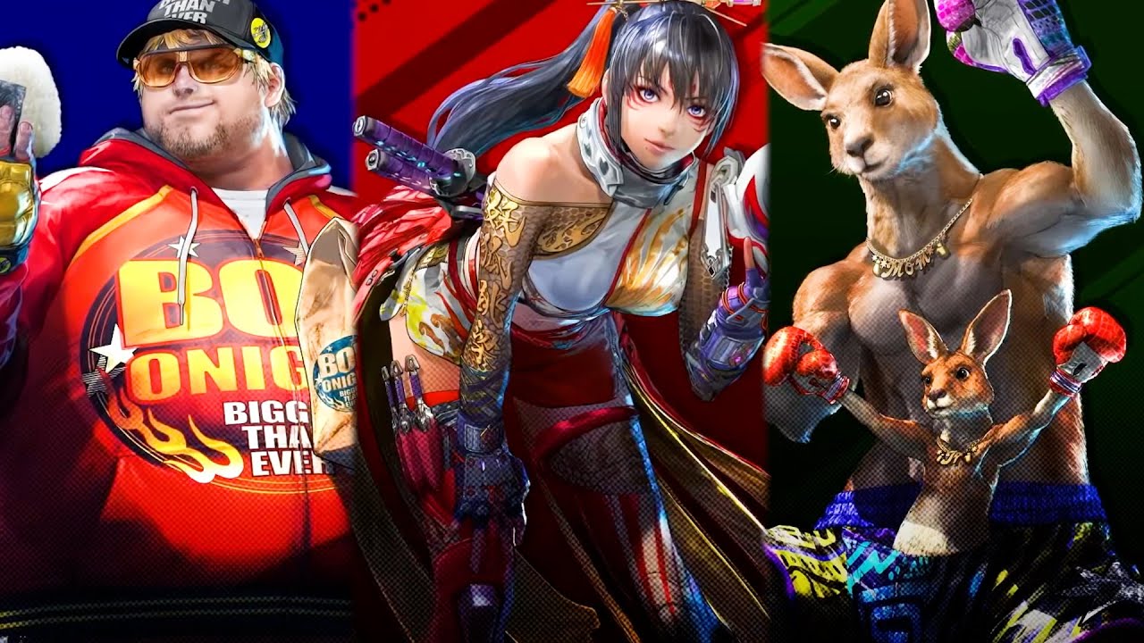 KUNIMITSU, BOB AND ROGER JR ANNOUNCED FOR TEKKEN 8!