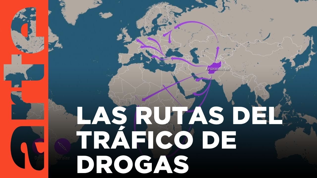 El rev&eacute;s de los mapas: Drogas: nuevas rutas comerciales | ARTE.tv Documentales